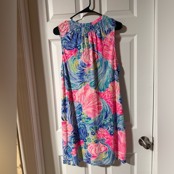 NWT Lilly Pulitzer Essie Dress Beach Please Size Large. Style # 20918 . - Picture 3 of 7